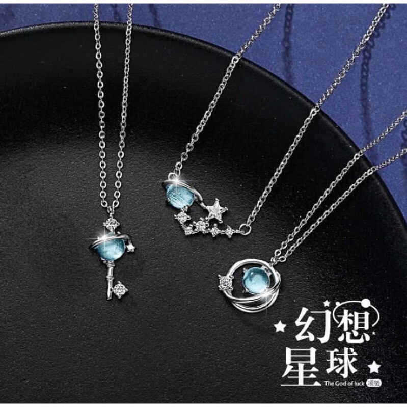 LMB KOREAN ANGKASA KALUNG BERMODEL BERLIAN IMPOR