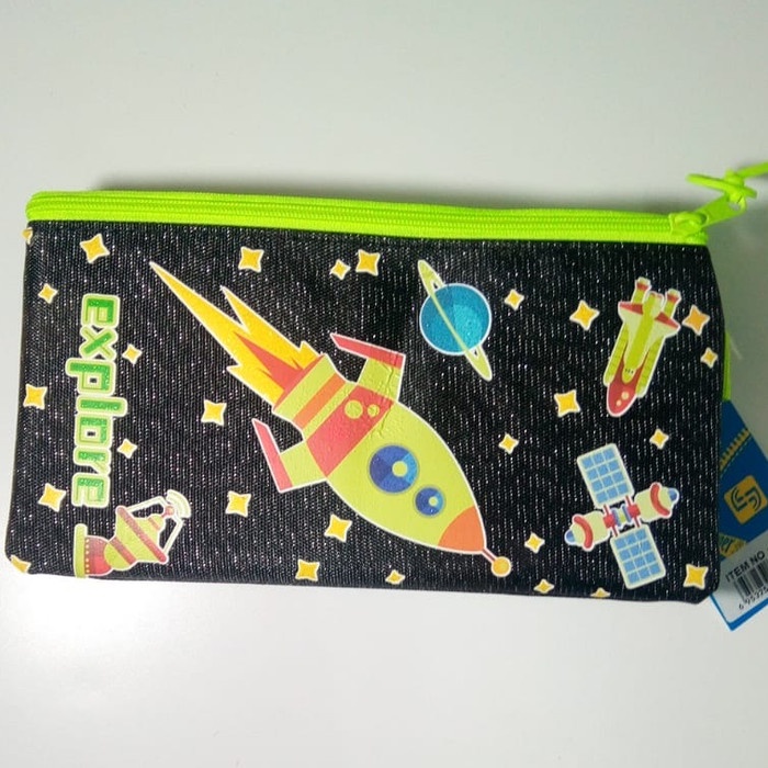 

Spesial Tempat Pensil Kanvas / Canvas Pensil Case / Zipper Bag Zb-1826 Bergaransi