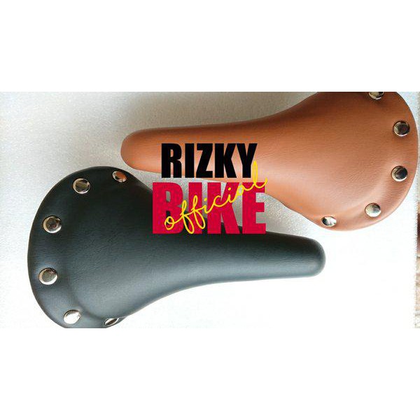 Jual Saddle Sadle Sadel Jok Sepeda Klasik Jadul Vintage Classic Ecosmo Fnhon Fsir Noris Birdy