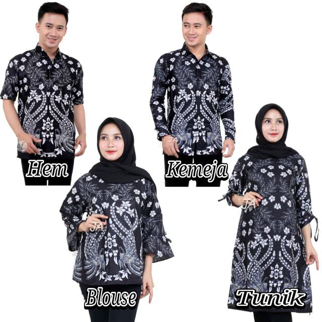 Maura Couple - Sania Ruffle Batik Couple Ori Ndoro Jowi DNT Garansi Termurah Shopee MERA