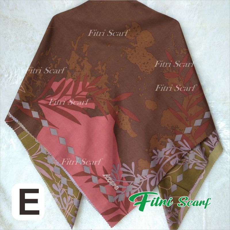 jilbab segi empat motif hijab segi empat motif kerudung segi empat motif azara oscara M 100-E