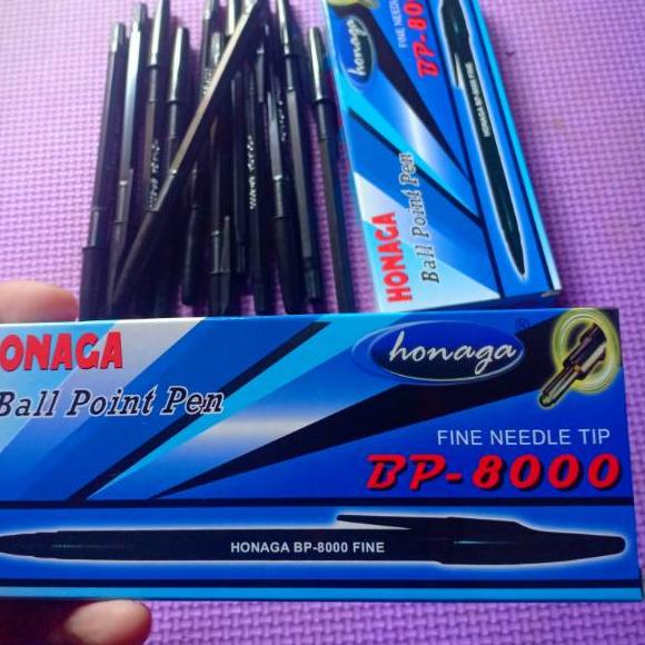 

₩ (80gr) 1pak pen pulpen honaga BP 8000 ↮
