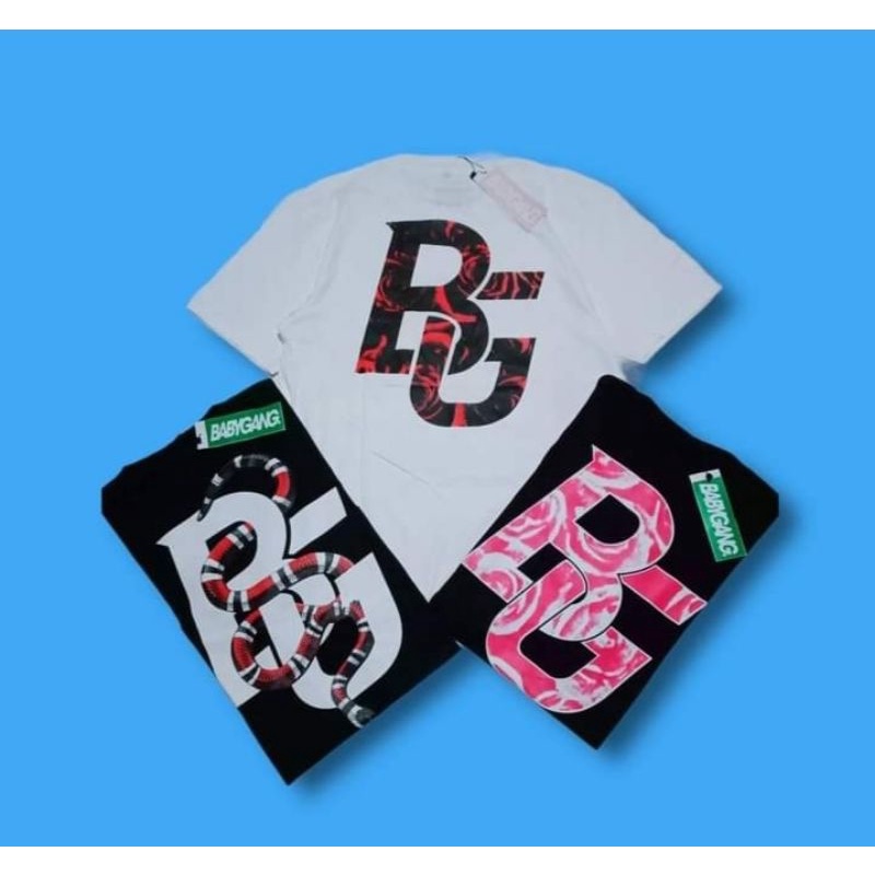 BABYGANG- T-SHIRT KAOS BABYGANG BANYAK MOTIF / KAOS DISTRO PRIA DAN WANITA UNISEX / TSHIRT LOGO BG B