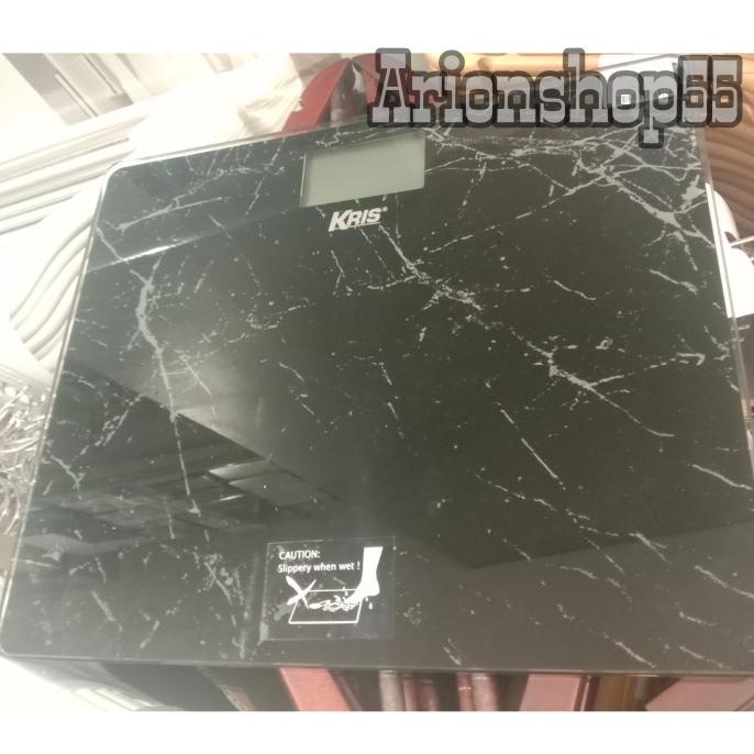 {{{{{{] Timbangan Badan Digital S875 Kris - Hitam