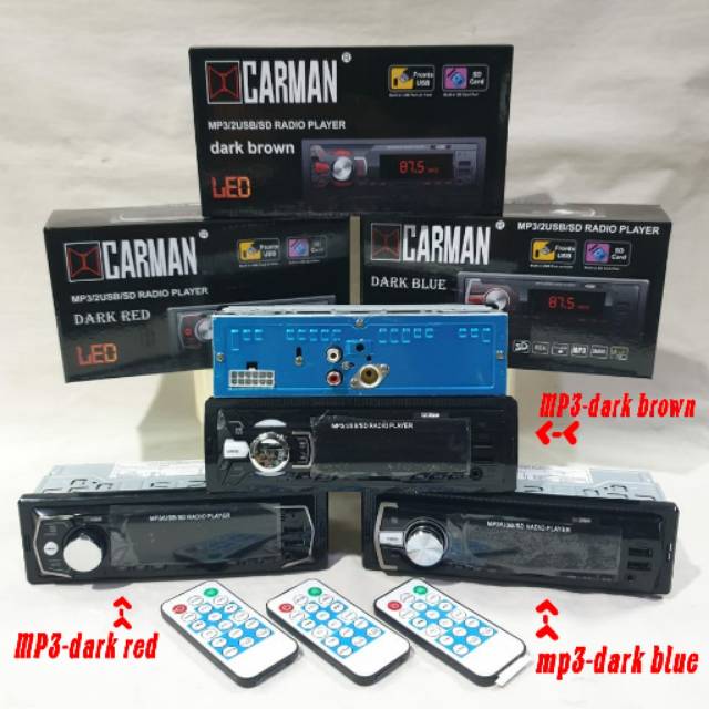 Tape mobil Carman Usb Sd Radio Baru