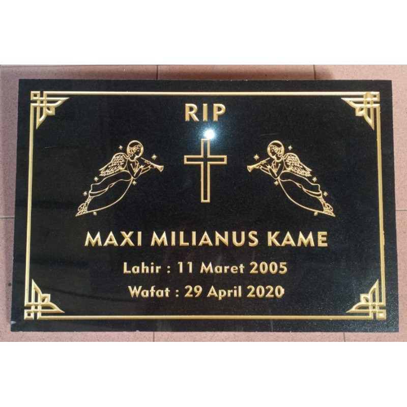 Batu Nisan Granit Black 40x60cm