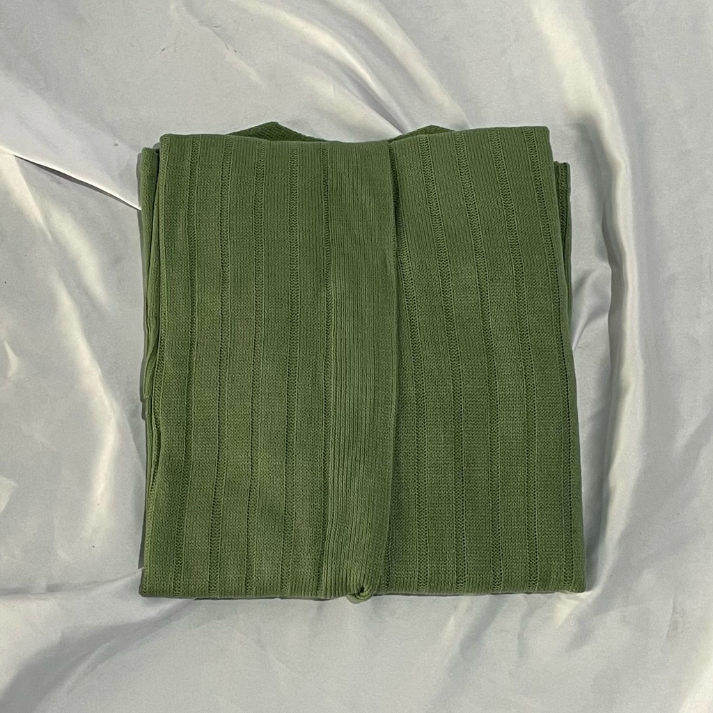 Cardigan - Kardigan Wanita - Outer Wanita - Cardigan Rajut - Atasan Wanita - Atasan Wanita Lengan Panjang - Cardigan Crop - Liam Balero-Mint
