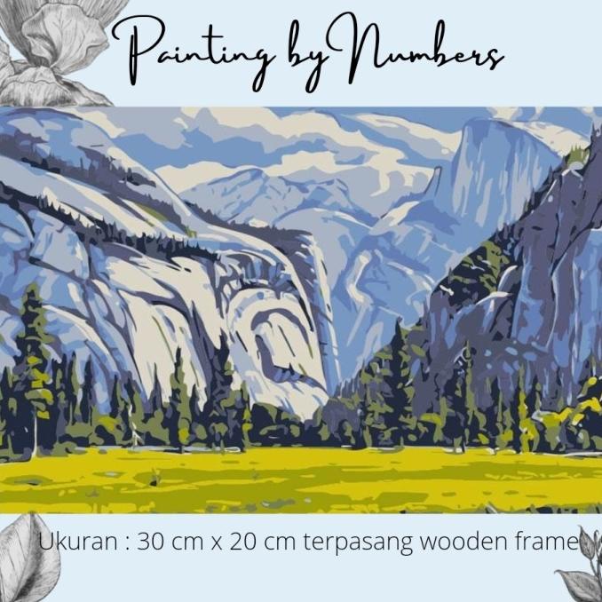 

DIY painting by number 30x20cm kerajinan tangan - Canada