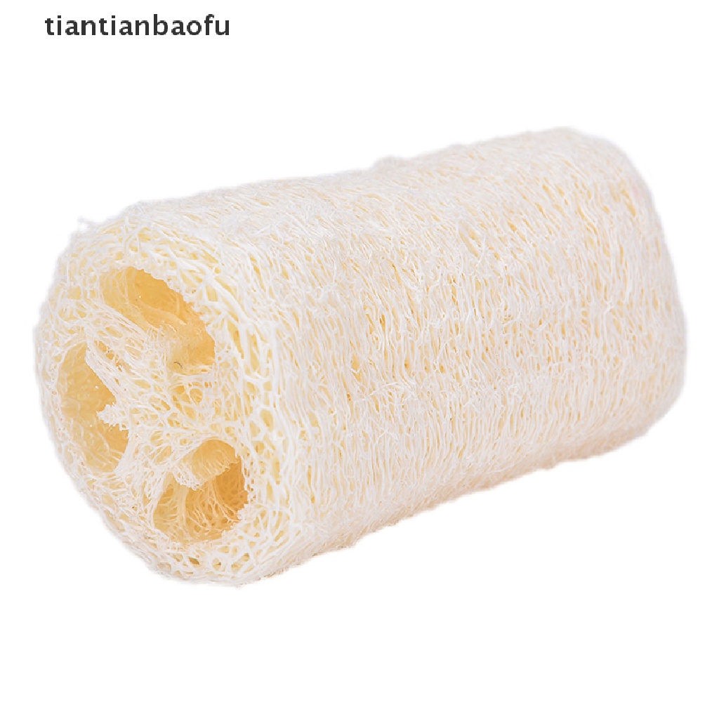 (tiantianbaofu) Spons Loofah Alami Untuk Membersihkan Tubuh