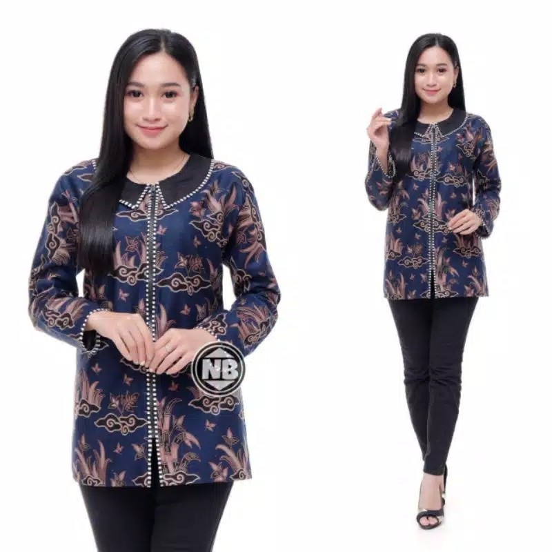 #bayardirumah Tunik Batik Wanita M L Xl Xxl Jumbo