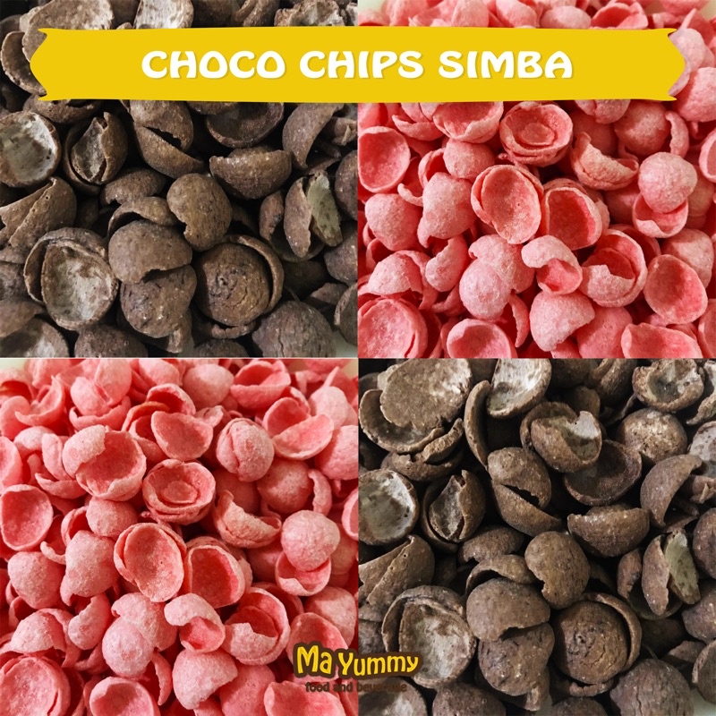 

Choco Chips Simba & Dloops Fruits 250gr