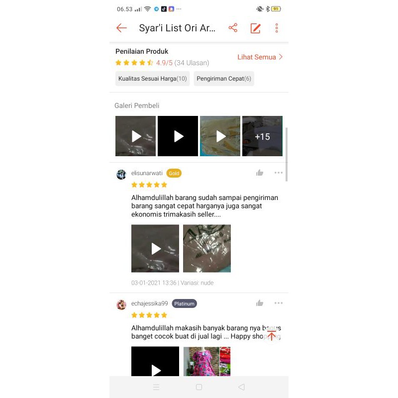 063 SYAR'I LIST ORI AREY HIJAB | JILBAB INSTAN KERUDUNG ORIGINAL-2