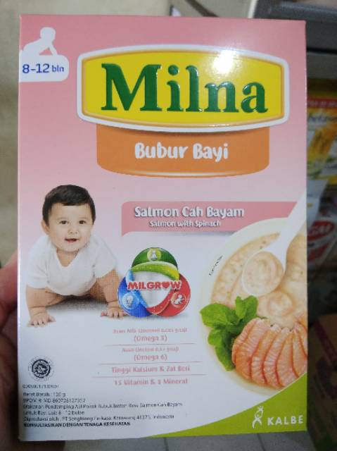 Milna bubur bayi 8+ 120 gr