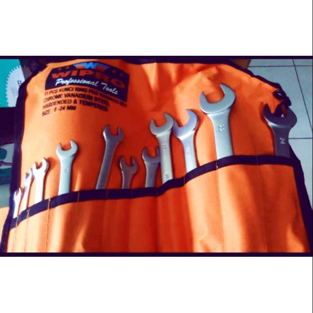Kunci Pas Ring Set 11 pcs Wipro