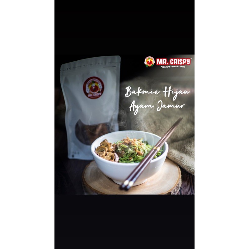 

BAKMIE HIJAU AYAM JAMUR/BAKMIE INSTAN/BAKMIE SIAP SAJI