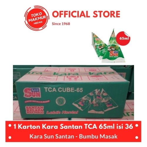 

1 KARTON SUN KARA SANTAN 65 ML ISI 36PCS
