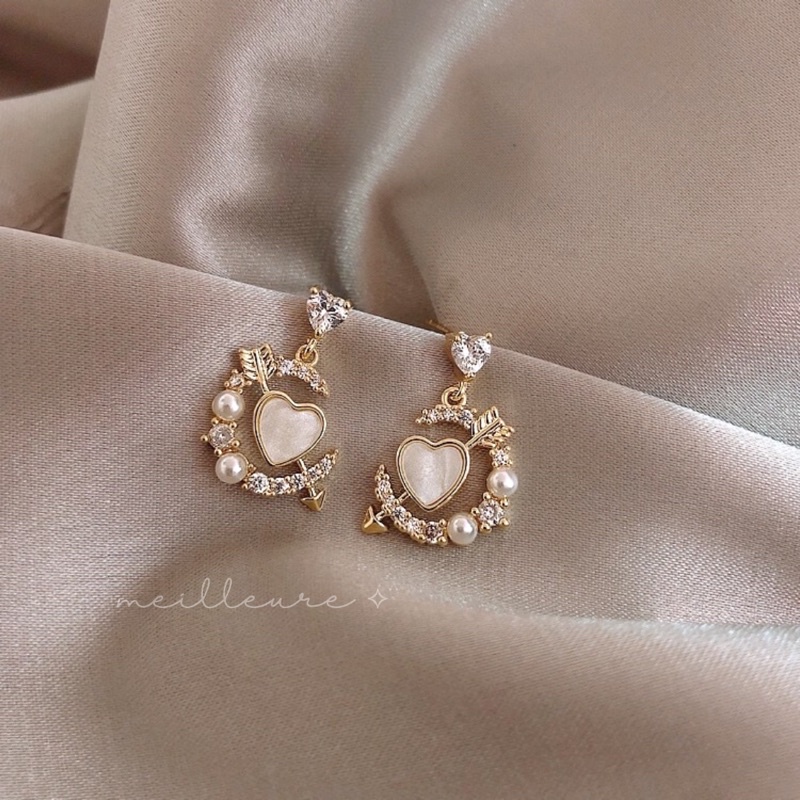 Anting Korea Wanita Fashion Titanium Tusuk Jepit Panjang Tindik Stud Xuping Aksesoris Wanita Emas Wo