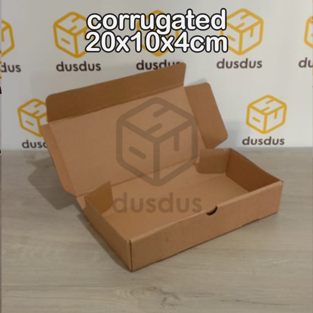 

Box Corrugated Eflute Multi Purpose| Dus Sebraguna| Dus Karton 20x10x4