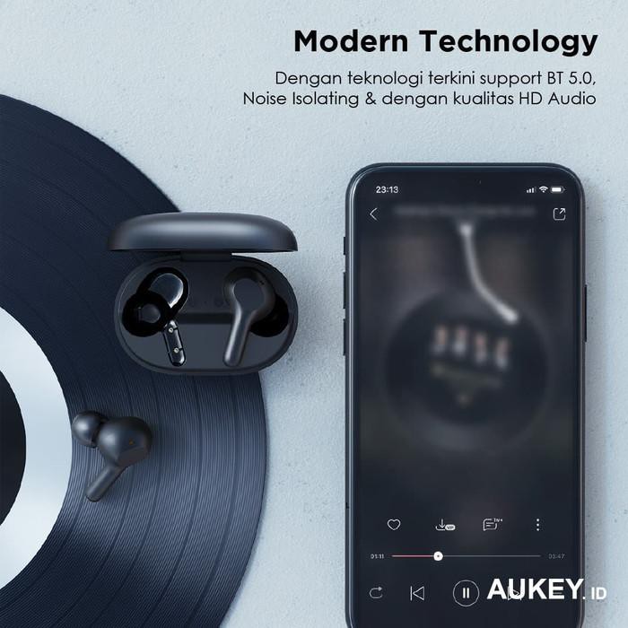 Aukey Earphone TWS EP-T25 - SKU : 500538 / 500854