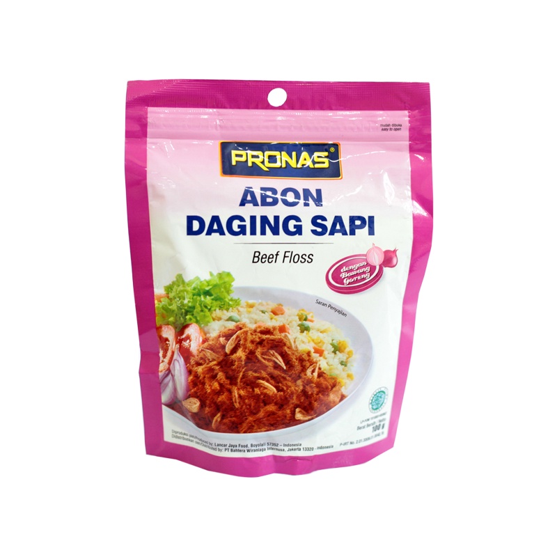 

Pronas Abon Sapi Dgn Bawang Goreng 100Gr