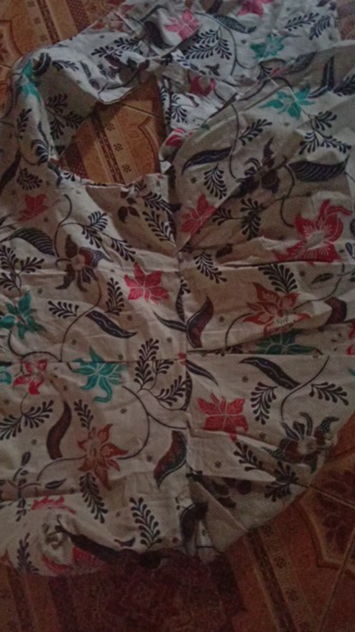 Ms Gamis Batik Jumbo Sriwedari Maxi Super Jumbo Xxxl Ld 120c. Bumil/busui Katun Sogan