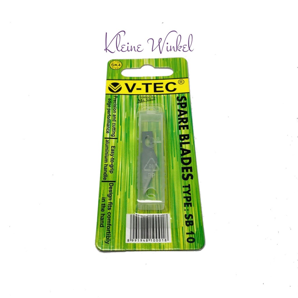 

Isi Cutter Pen/ Refill Pen Cutter/ Spare Blades V-Tec