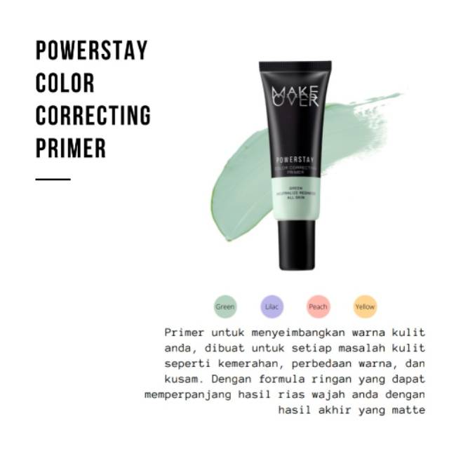 Make Over Powerstay Color Correcting Primer