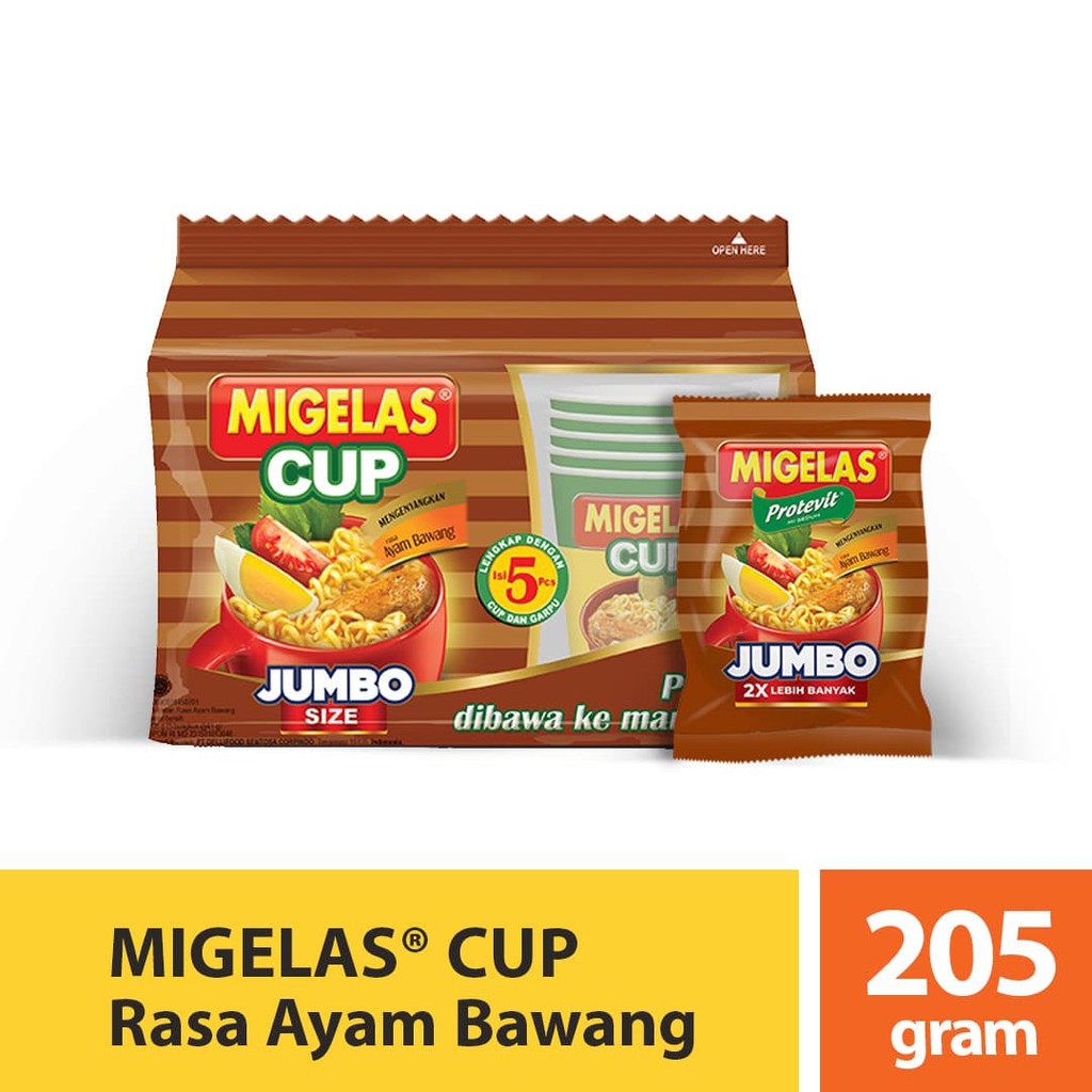 

PROMO MIGELAS CUP ISI 5 (AYAM BAWANG) TERMURAH