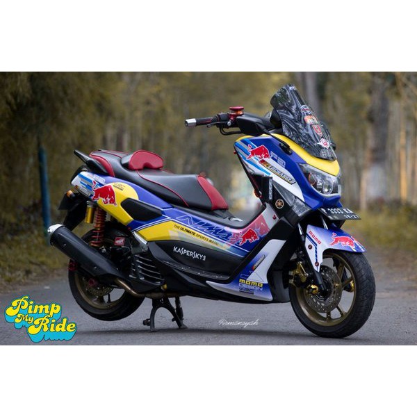 sticker decal nmax redbull racing full body