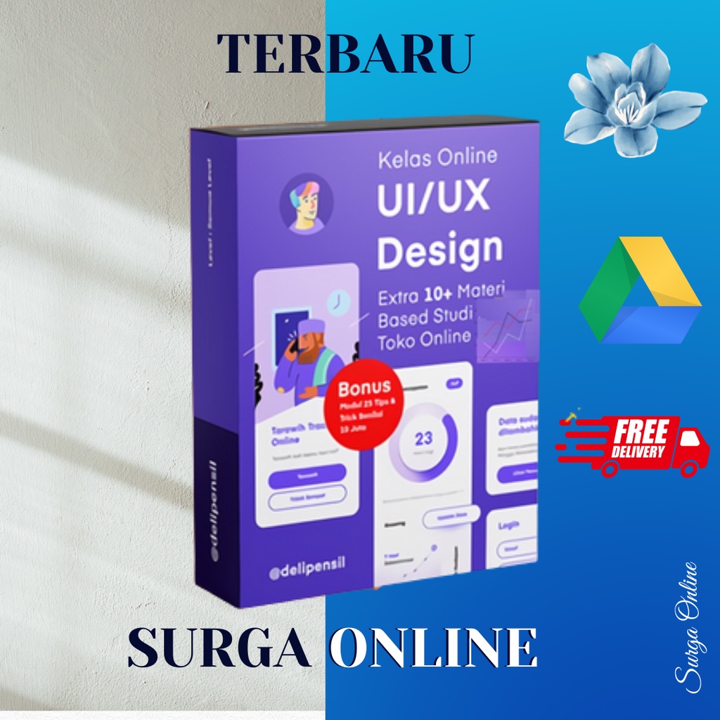 ECOURSE UI/UX DESIGN - Belajar UI/UX Design Lengkap