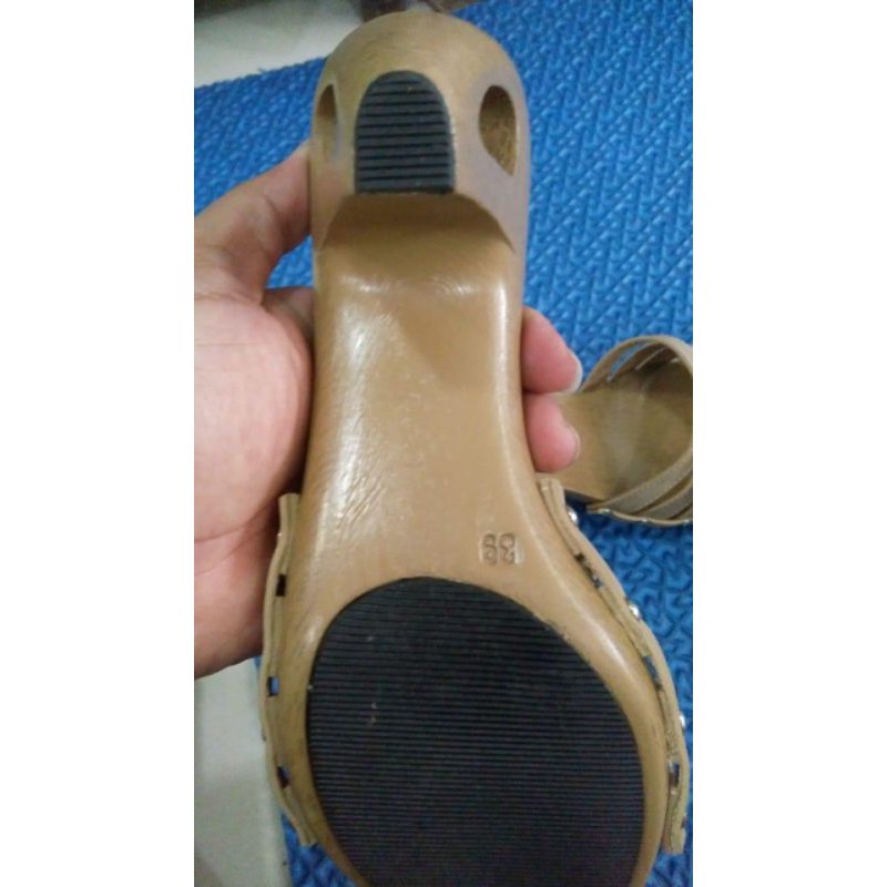 Sandal High Heels Wanita Cewek Sendal Pesta Formal High Quality Garansi Original