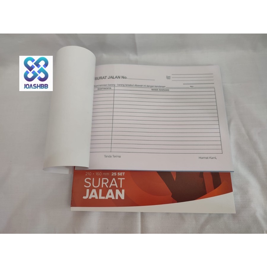 Surat Jalan 3 Rangkap PAPERLINE B3 210x160 mm / BESAR 3PLY 25 Set