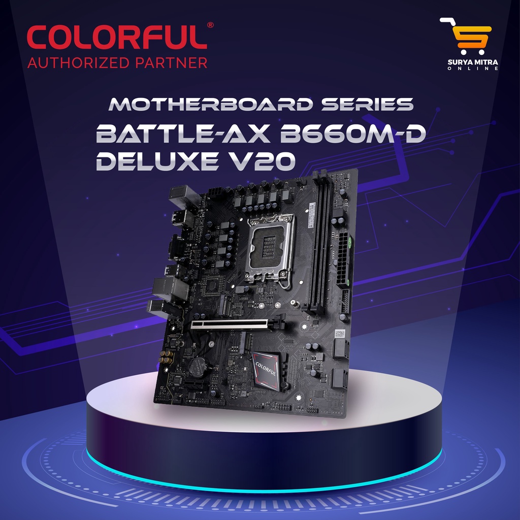 Motherboard Colorful BATTLE-AX B660M-HD DELUXE V20 (LGA1700, B660M)