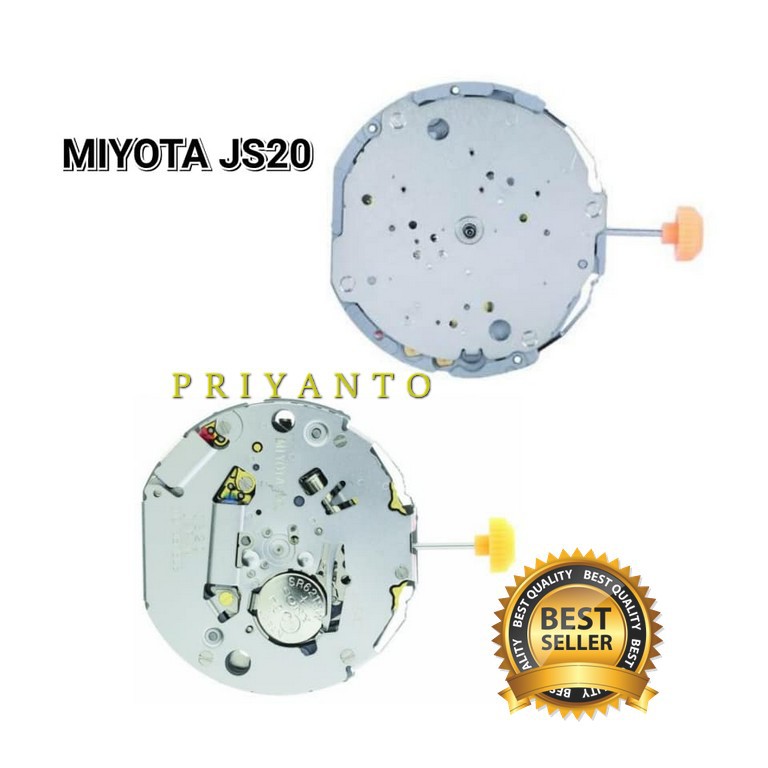 MESIN JAM TANGAN MIYOTA JS20 JS 20 ORIGINAL