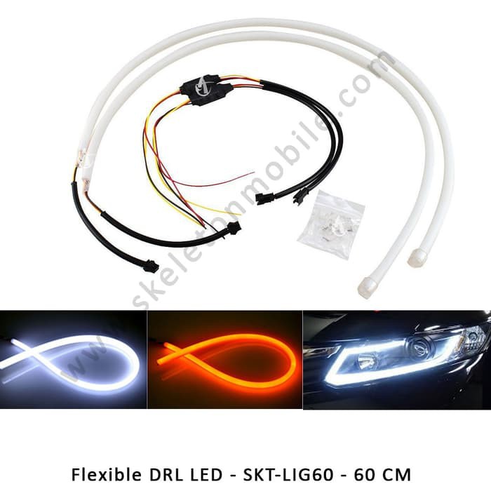 Skeleton Flexible DRL LED SKT-LIG85 - 85 CM