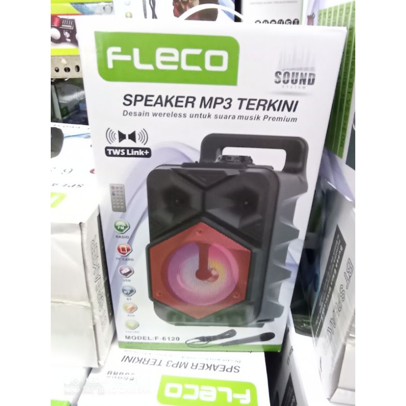 (COD) SPEAKER FLECO F-6120 BLUETOOTH F-6120 FREE MIC