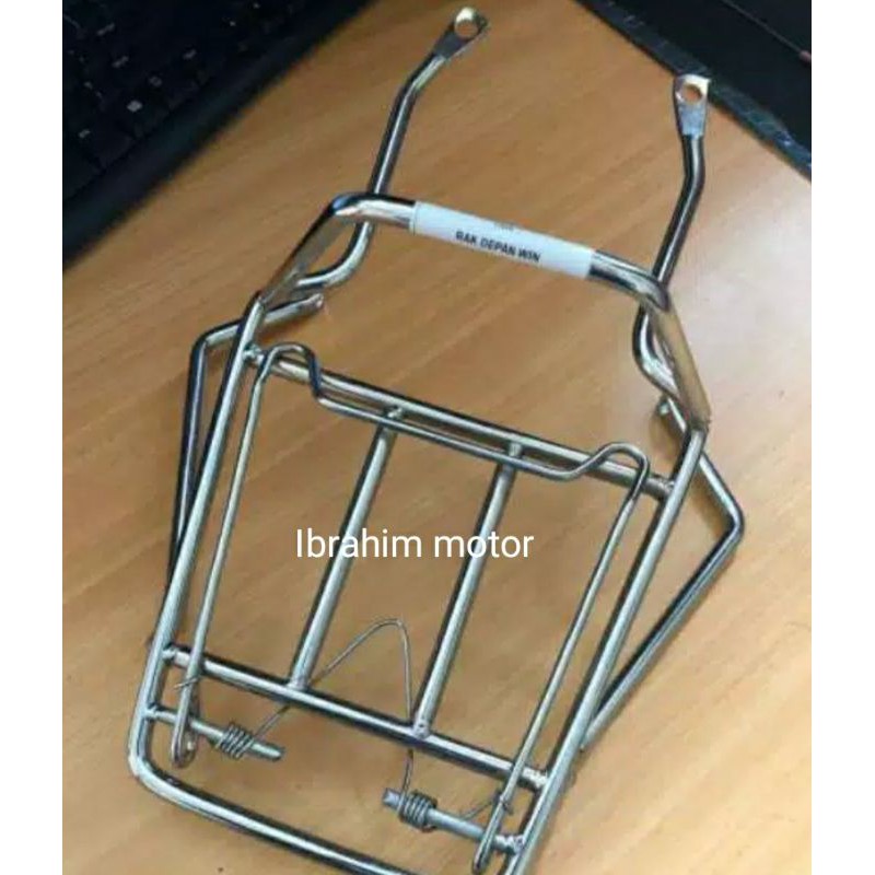 Rak depan jepit honda win win100 besi tebal bagus presisi