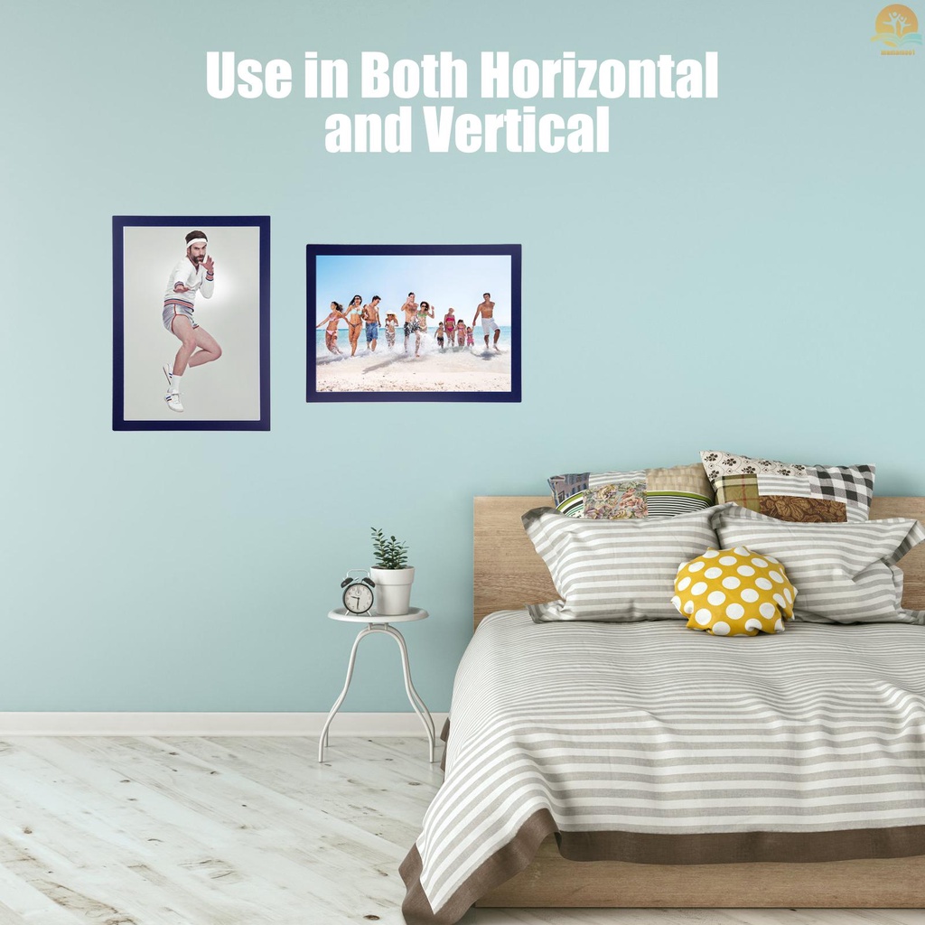 A4 Document Sign Holder Frosted Magnetic File Frame PVC Poster Picture Notice Display Frame for Whiteboard Fridge Cabinet Wall Door