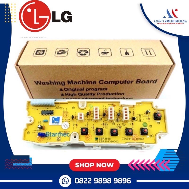 modul mesin cuci LG WF-H777TC WF-H700PC WF-L700TC ( EBR-3558 )