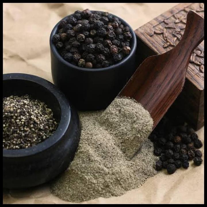 

Black Pepper Crushed 250Gram / Lada Hitam Cacah/ 250Gram