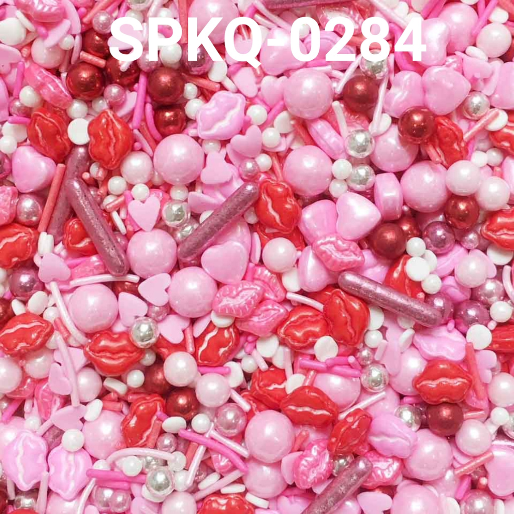 

SPKQ-0284 Sprinkles sprinkle springkel 250gr bibir hati pink valentine yamama baking grosir murah sprinkles cake dekorasi mutiara trimit decoration story sprinklestory sprinklesstory sprinkle story yamama baking