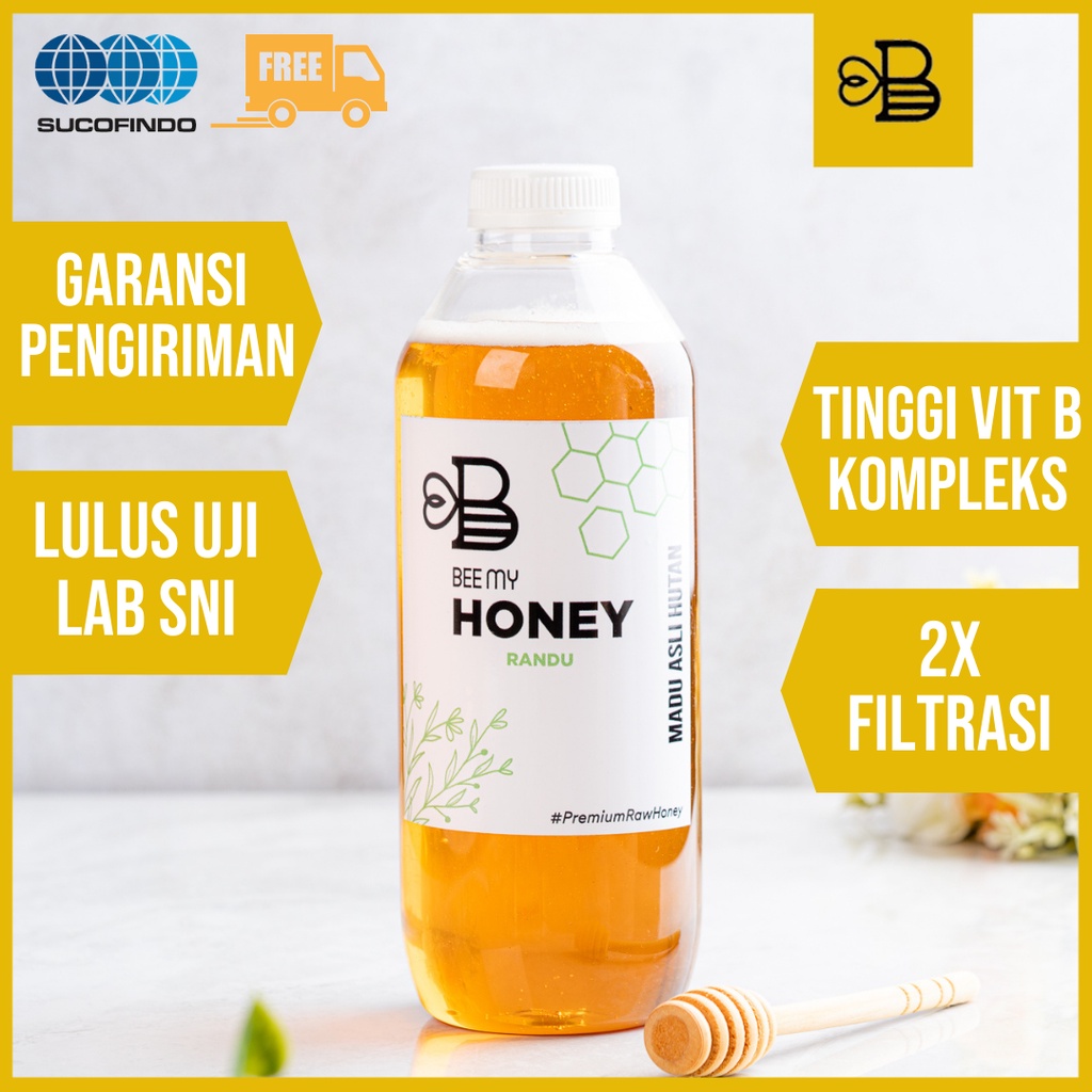 

Madu Murni Madu Asli Hutan Sumatera 1000 ml , Raw Honey 1 Liter