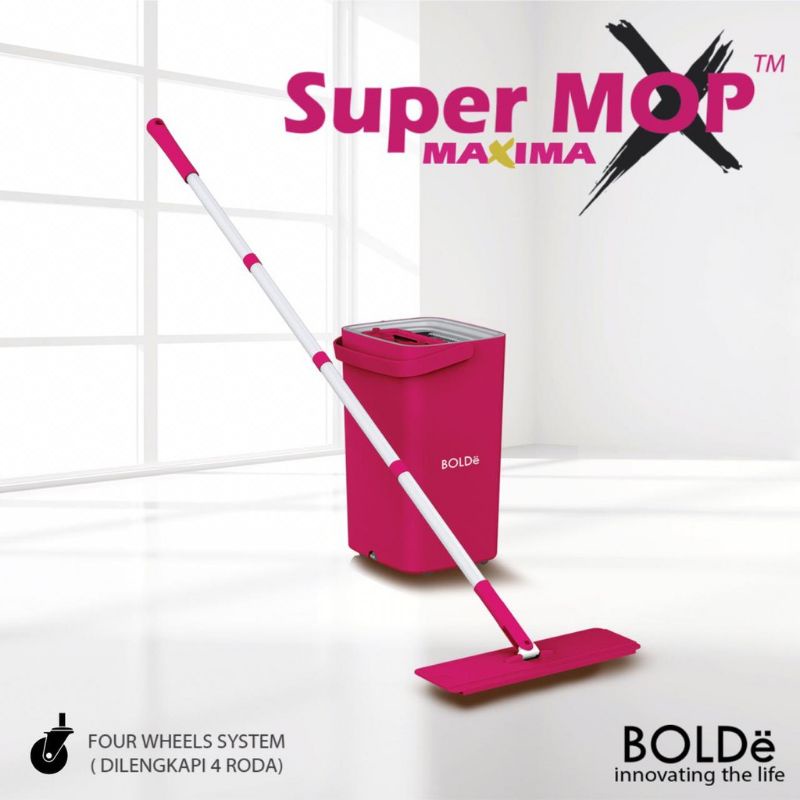 Alat Pengepel Lantai / Bolde Super Mop Maxima