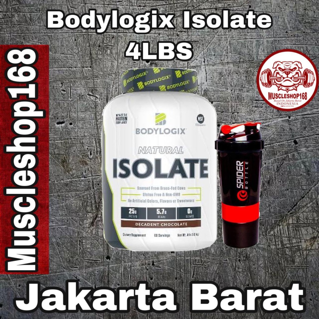 Bodylogix Natural Isolate 4lbs Bolylogix Natural Isolate 4 lb