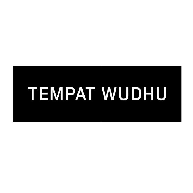 

Sign Board Tempat Wudhu Akrilik Timbul | Sign acrylic helloto99 Ayo Beli