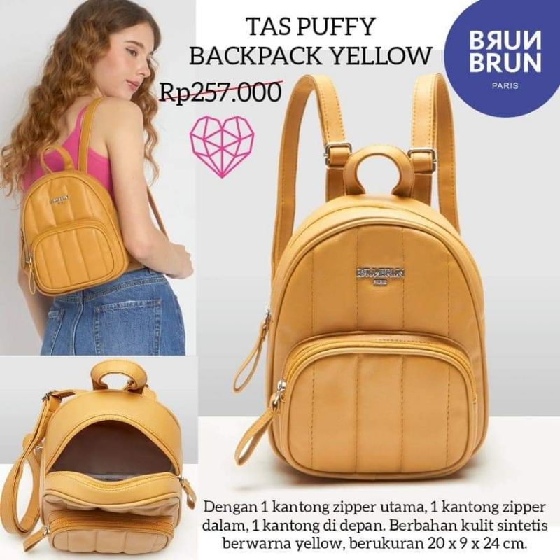 PROMO RANSEL TAS PUFFY BRUNBRUN