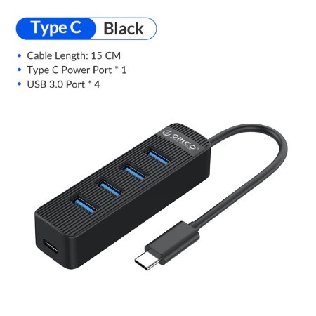 ORICO TWC3-4A USB-C To HUB 4 Port USB 3.0
