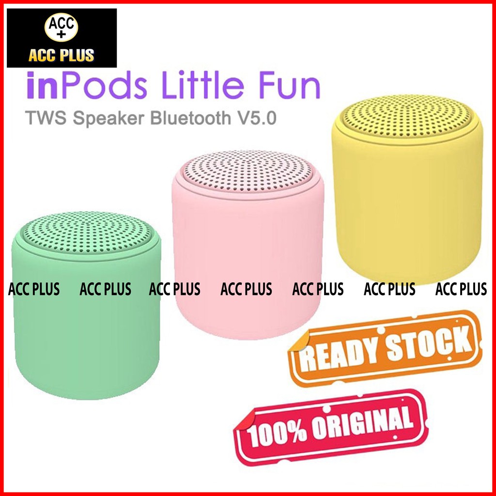 Speaker Bluetooth Macaron Speaker Mini Wireless Inpods Little Fun V5.0