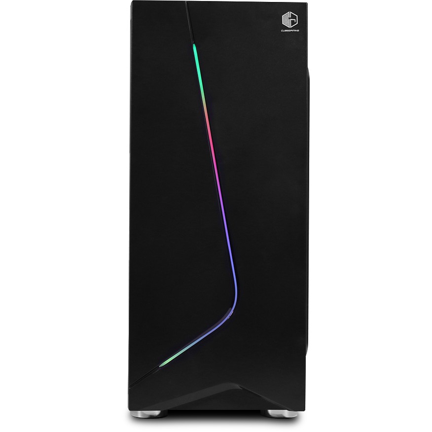 PC Case Cube Gaming Crescent Black