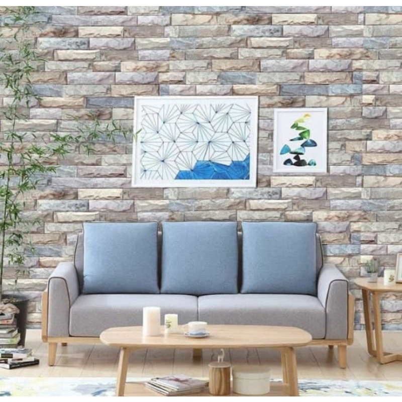 Wallpaper Sticker Batu Alam